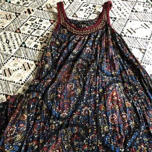 EUC Lucky Brand Maxi Dress colorful!
